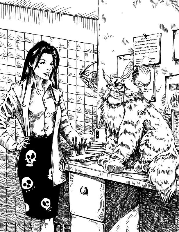 Ведьма в белом халате Ведьма в белом халате