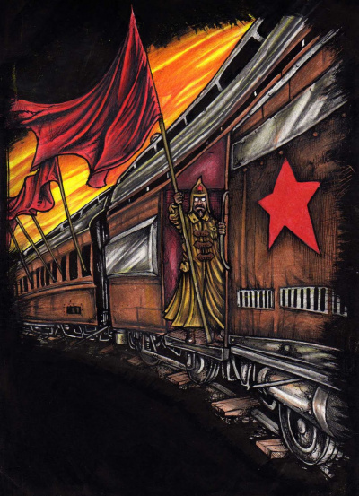 Глебов Виктор - СПЕЦ ОТДЕЛ НКВД. ПОТУСТОРОННЕЕ. Дело номер 002. СЕКРЕТНЫЙ БРОНЕПОЕЗД