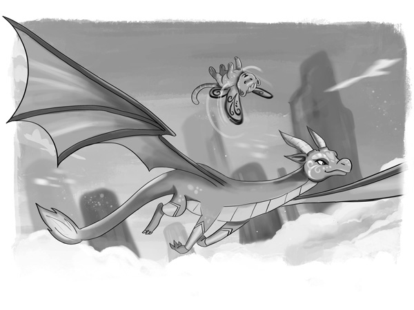 Девочки-драконы. Азмина – Сверкающий Золотой Дракон Девочки-драконы. Азмина – Сверкающий Золотой Дракон