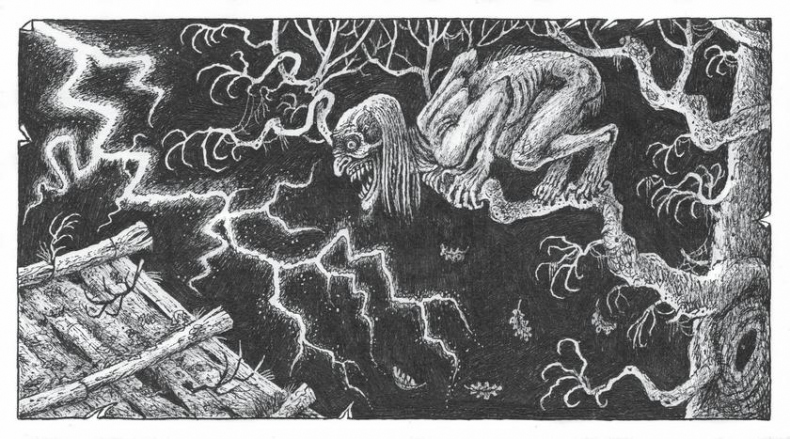 Призрак в лунном свете