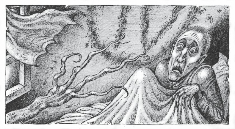 Призрак в лунном свете