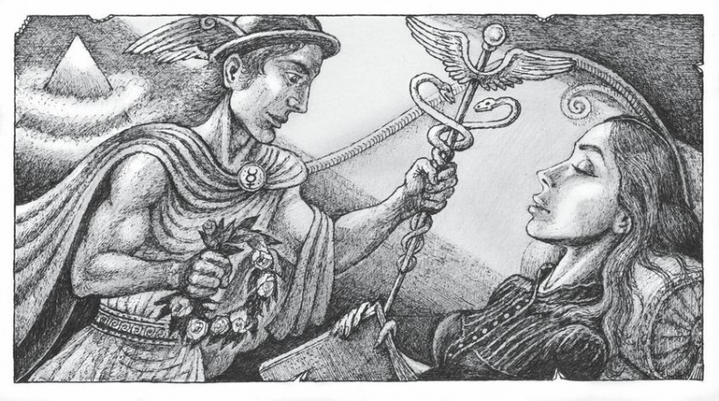 Призрак в лунном свете