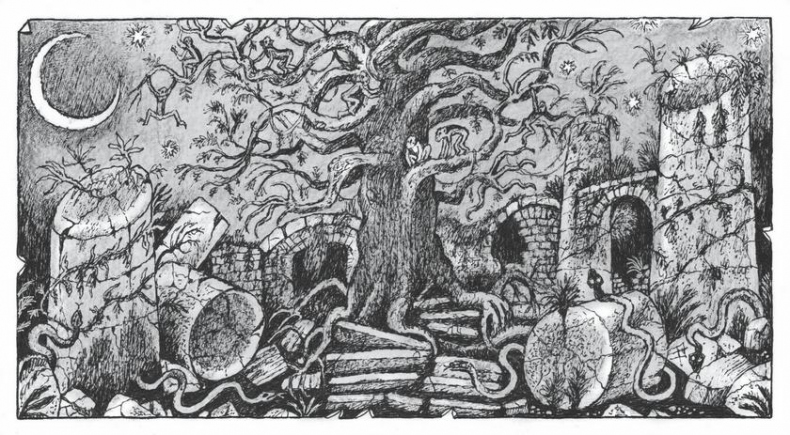 Призрак в лунном свете