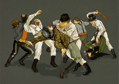 Кобзев Николай - Ультранасилие тогда и зумеры сейчас (эссе)