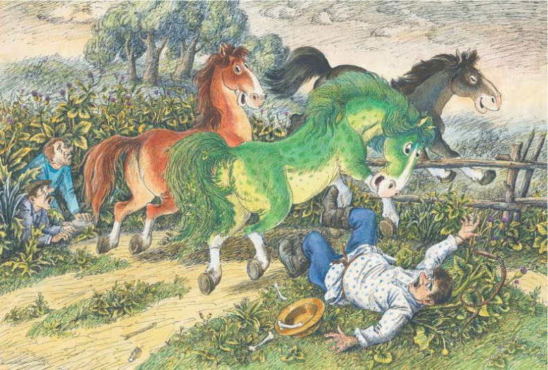 Сказка про Зелёную Лошадь Сказка про Зелёную Лошадь