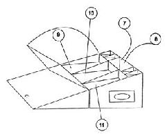 Ящик для письменных принадлежностей Ящик для письменных принадлежностей