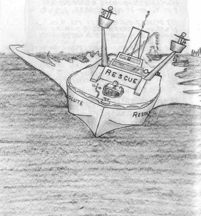 Хорьки-спасатели на море Хорьки-спасатели на море