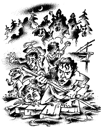 Две сорванные башни Две сорванные башни