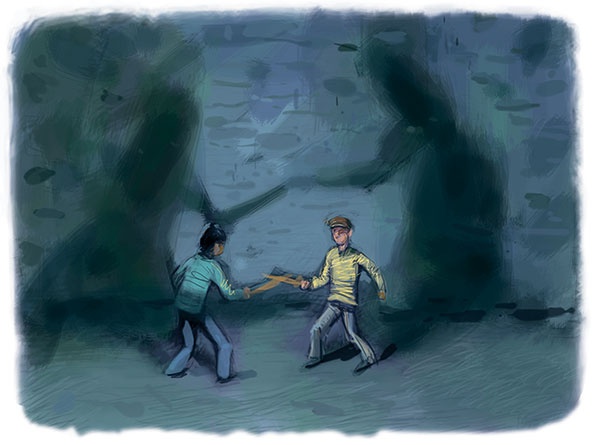 Калле Блюмквист и Расмус Калле Блюмквист и Расмус