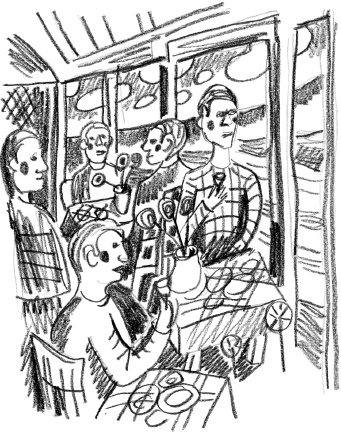 С птицей на голове