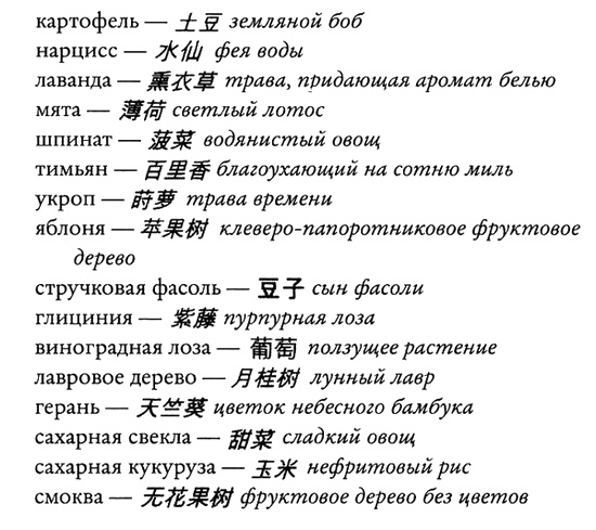 Краткий китайско-английский словарь любовников