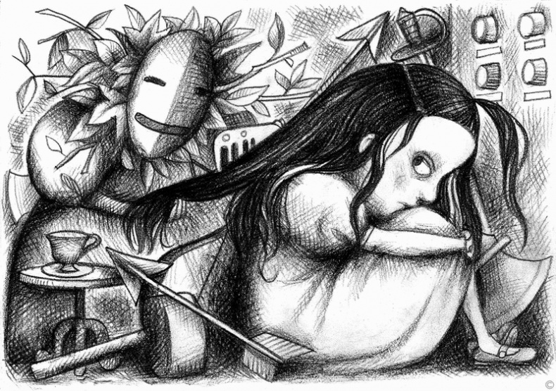 Девочка, которая провалилась в Волшебное Подземелье и утащила с собой Развеселье Девочка, которая провалилась в Волшебное Подземелье и утащила с собой Развеселье