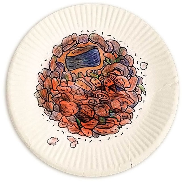 Истории про еду с рисунками и рецептами автора Истории про еду с рисунками и рецептами автора