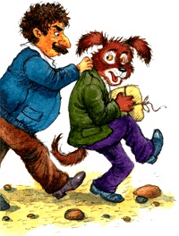 Пес спешит на помощь Пес спешит на помощь