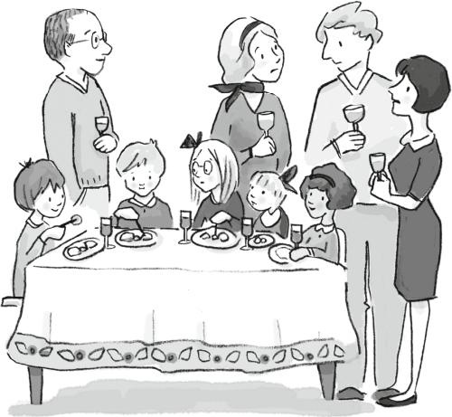 Французские дети едят все Французские дети едят все