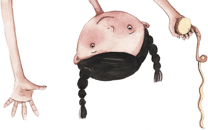 Большая маленькая девочка. История третья. Вышел зайчик погулять Большая маленькая девочка. История третья. Вышел зайчик погулять