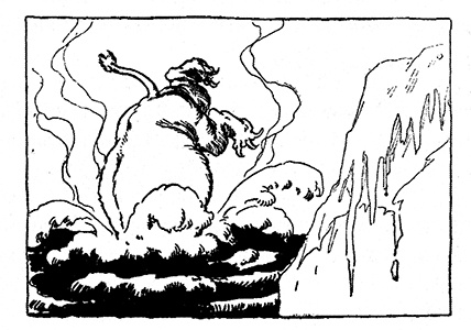 Трусливый Лев из Страны Оз. Бравый Дед в Стране Оз