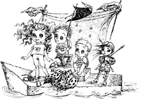 Кукольный кораблик Кукольный кораблик