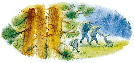 Мы и большущее озеро Мы и большущее озеро