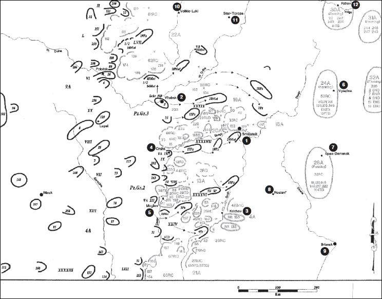 Крах плана "Барбаросса". Противостояние под Смоленском. Том 1