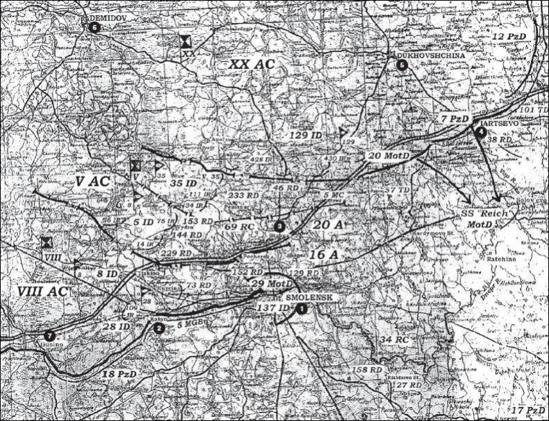 Крах плана "Барбаросса". Противостояние под Смоленском. Том 1