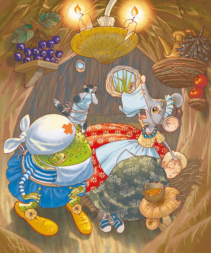 Мальчик с пальчик и добрая мачеха Мальчик с пальчик и добрая мачеха