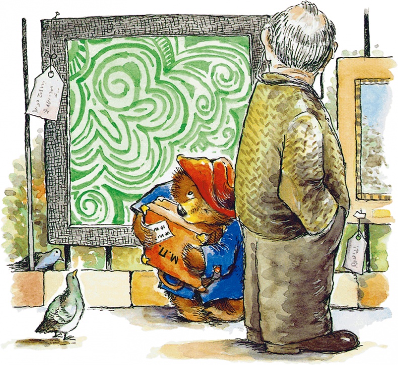 Медвежонок Паддингтон рисует Медвежонок Паддингтон рисует