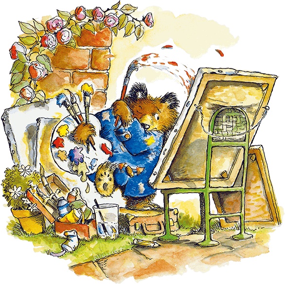 Медвежонок Паддингтон рисует Медвежонок Паддингтон рисует