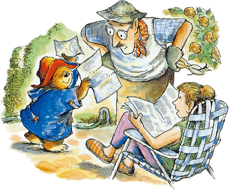 Медвежонок Паддингтон рисует Медвежонок Паддингтон рисует