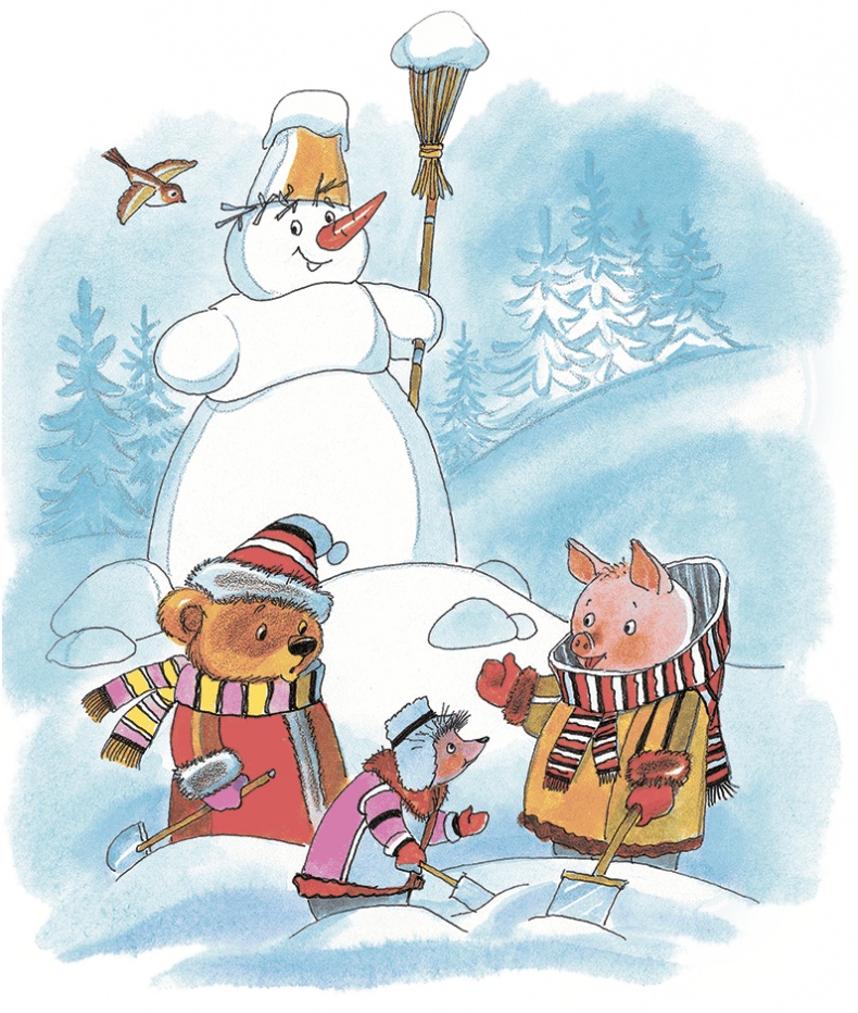 Где спят снеговики? Где спят снеговики?