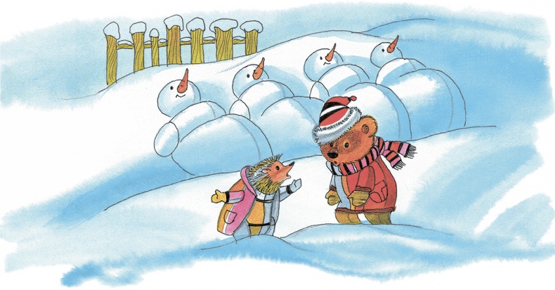 Где спят снеговики? Где спят снеговики?