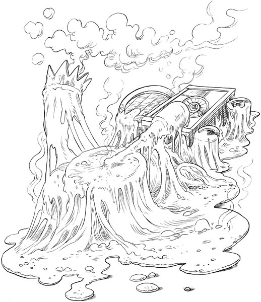 Юная леди Гот и грозовые псы Юная леди Гот и грозовые псы