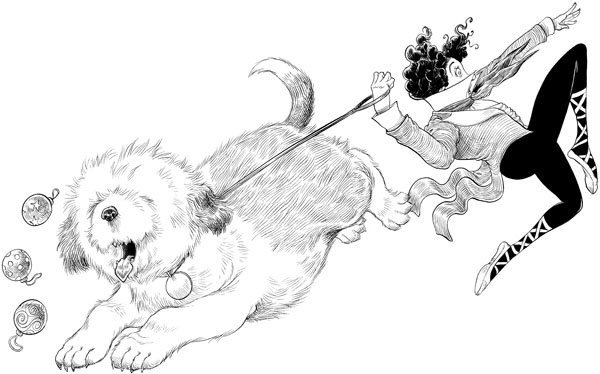 Юная леди Гот и грозовые псы Юная леди Гот и грозовые псы