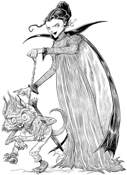 Юная леди Гот и грозовые псы Юная леди Гот и грозовые псы