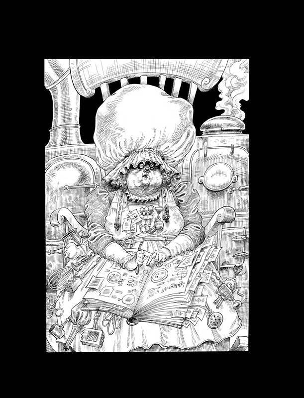 Юная леди Гот и призрак мышонка