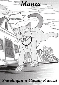 Манга. Звездоцап и Саша: В леса! - Эрин Хантер