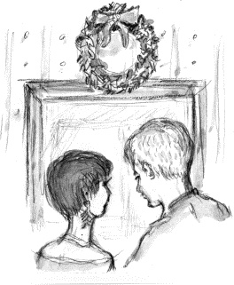 Поцелуй под омелой