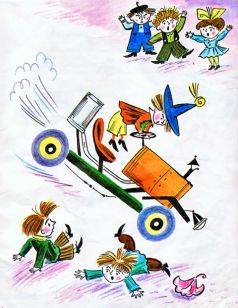 Как Незнайка катался на газированном автомобиле