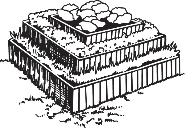 Высокие грядки своими руками. Три урожая за сезон