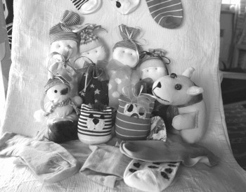 Игрушки из носков Игрушки из носков