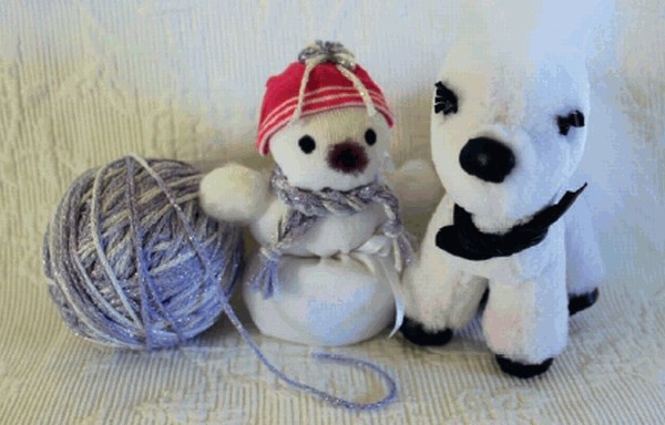 Игрушки из носков Игрушки из носков