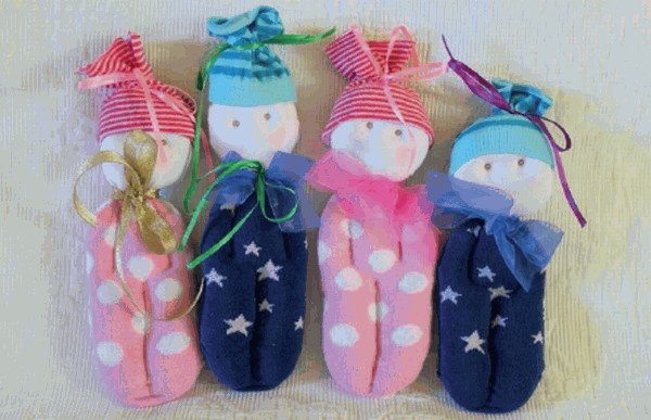 Игрушки из носков Игрушки из носков