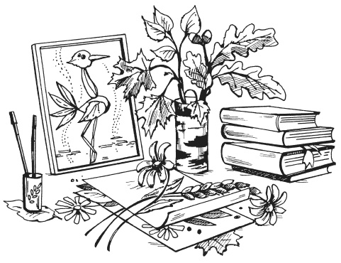 Поделки из засушенных цветов и листьев Поделки из засушенных цветов и листьев