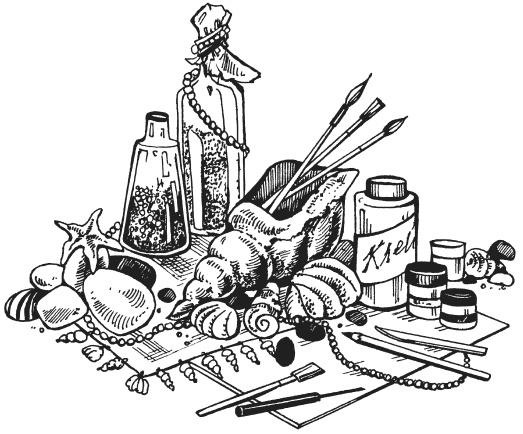 Поделки из морских камешков и ракушек Поделки из морских камешков и ракушек