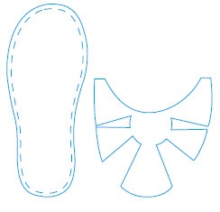 Тапочки ручной работы: новые модели для взрослых и детей