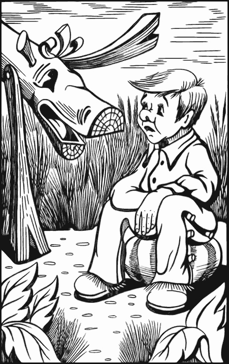 Джон Нил. Дженни Джик в Стране Оз. Лаймен Фрэнк Баум. Королева Зикси из страны Икс