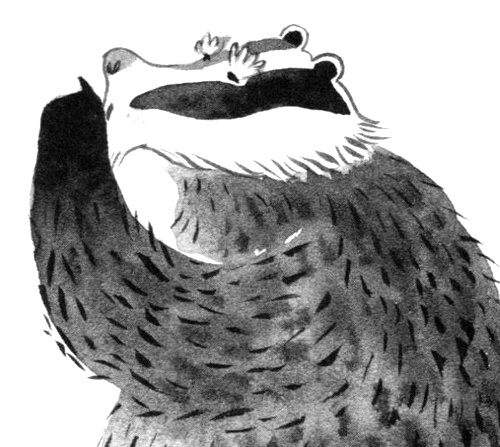 Барсук с нашего двора Барсук с нашего двора