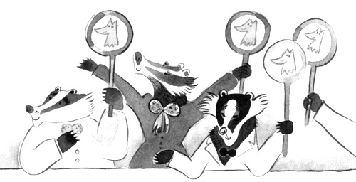 Барсук с нашего двора Барсук с нашего двора