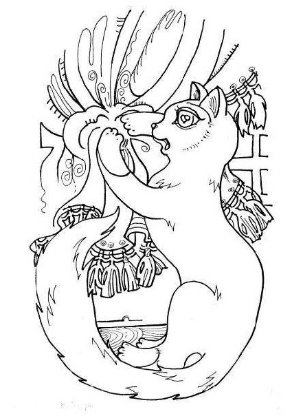 Кошка и ветер Кошка и ветер