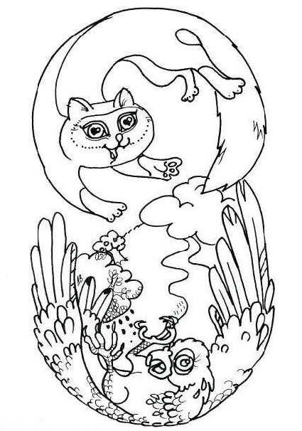 Кошка и ветер Кошка и ветер